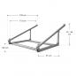 Preview: Solarmodul Halter Preview: Solarmodul Halter