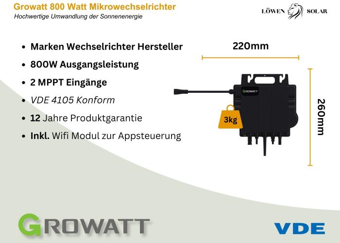 Growatt NEO 800 Watt