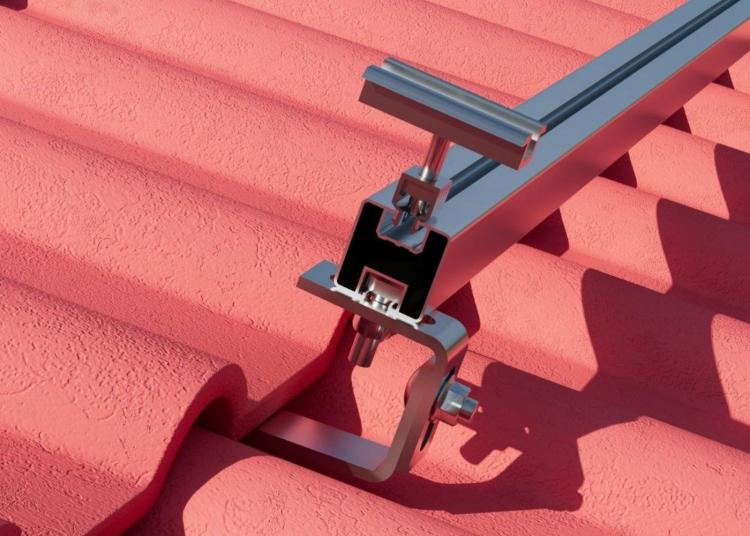 Installation Solarschienen