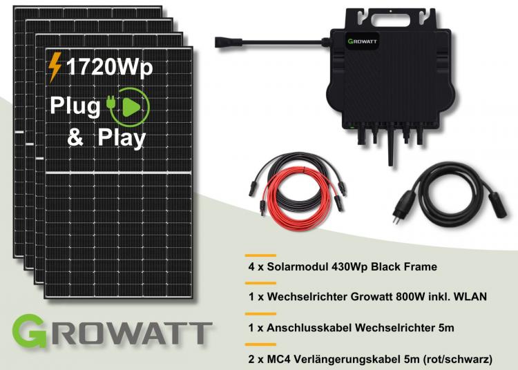 Growatt balkonkraftwerk 800 watt