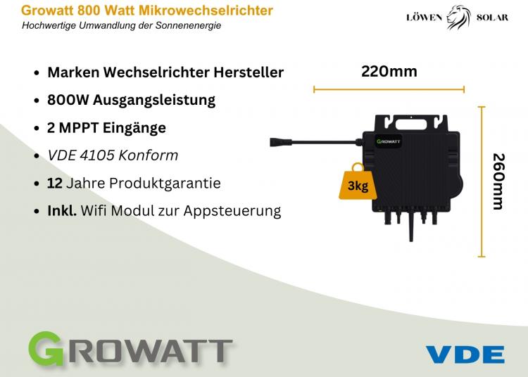 Growatt NEO 800 Watt
