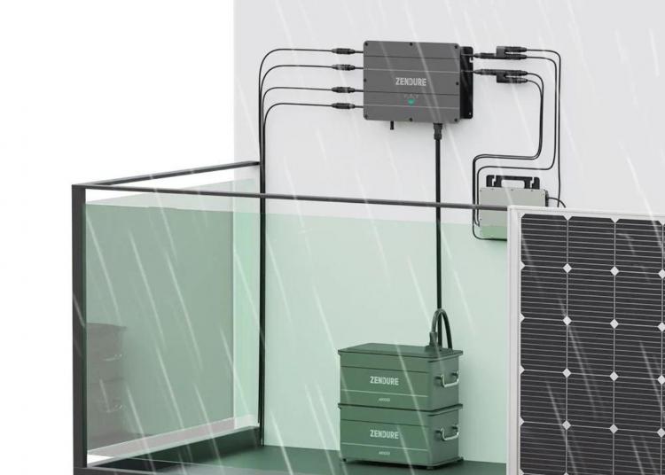 balkon solaranlage mit speicher