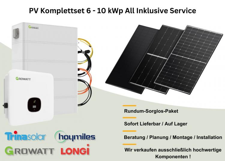 PV Solaranlage Installation