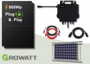 Balkonkraftwerk 800 Watt Duo Komplettset (Balkon)