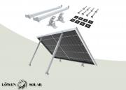Solarmodul Aufständerung 0 – 60 Grad I Silber