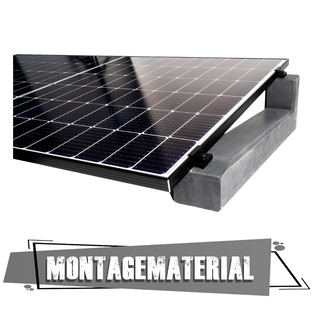 Montagematerial für Solarmodule