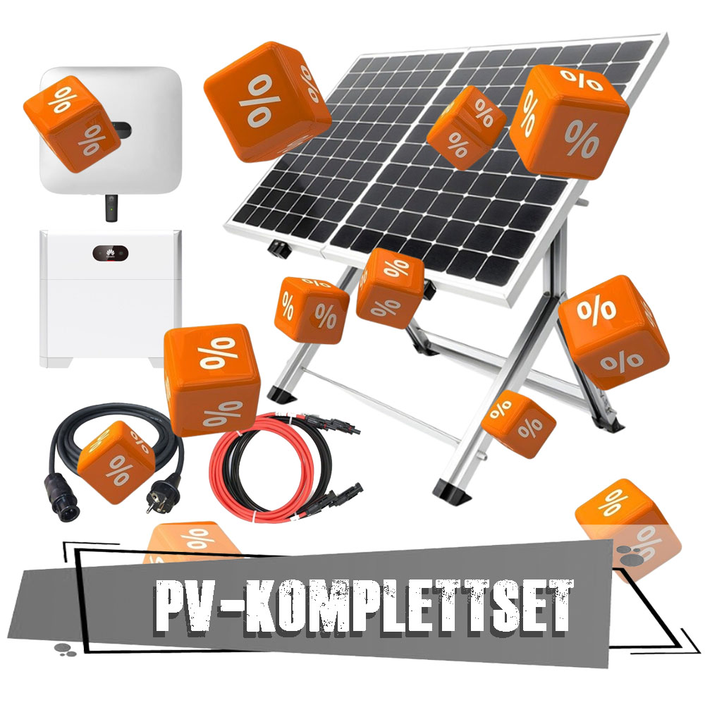 Solar PV-Komplettset bis 10kWp & Speicher